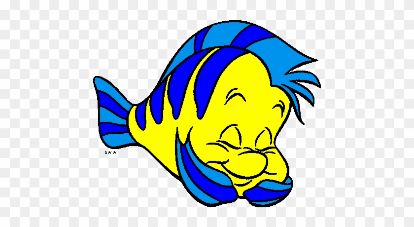 Flounder Clipart - Flounder Little Mermaid Png #1015728