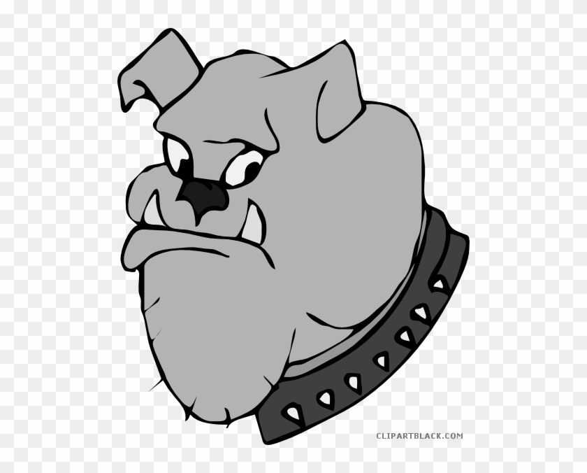 Bulldog Cartoon Animal Free Black White Clipart Images - Animated Bulldog #1015737