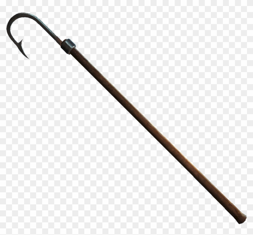 Fish Hook Png - Pole With A Hook #1015896