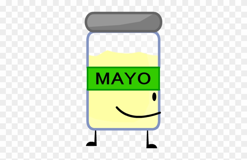 Mayonnaise Clipart Transparent - Paper Puppets Body Bfdi #1015978