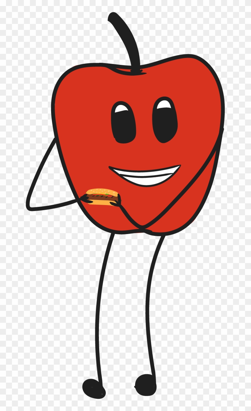 Happy Apple Burgerpng - Happy Apple Burgerpng #1016100