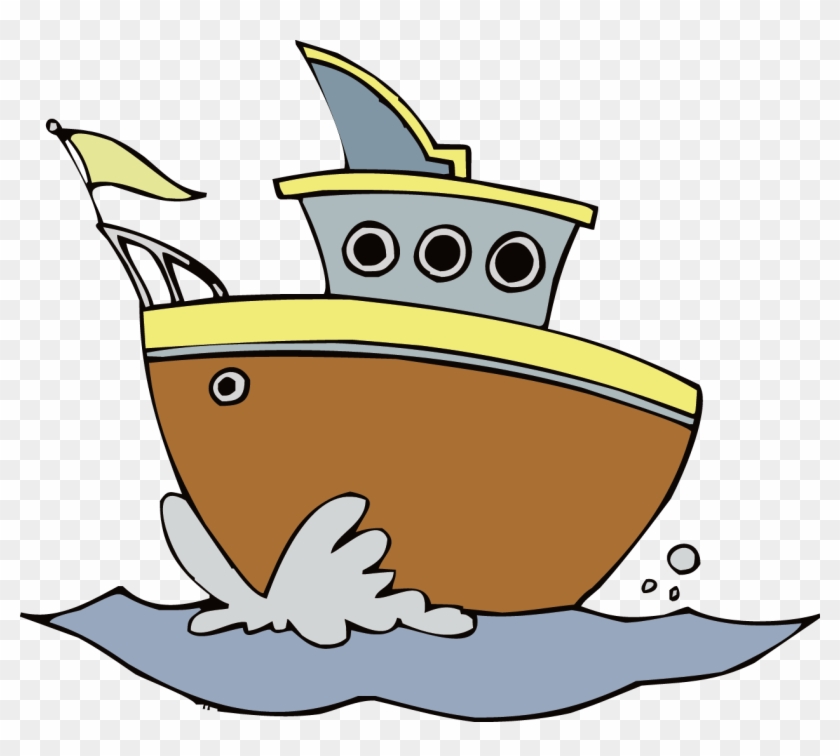 Cartoon Ship Clip Art - Moving Ship Cartoon #1016119