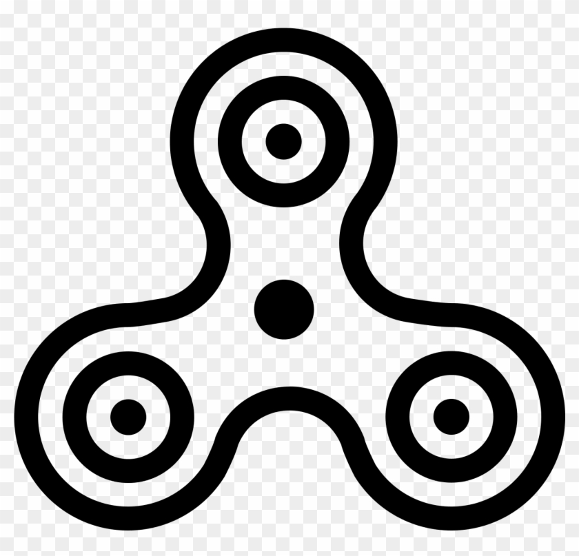 Fidget Spinner Computer Icons Download Clip Art - Fidget Spinner Icon Svg #1016147