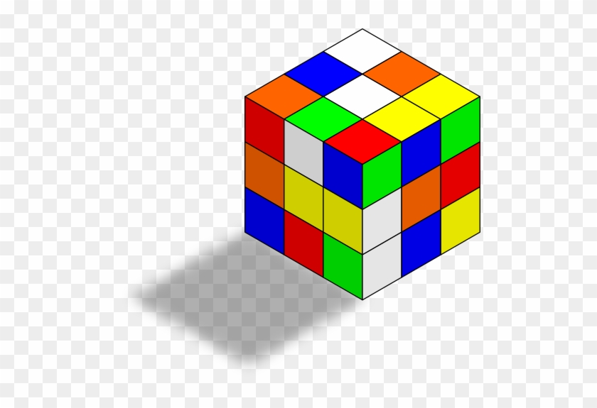 Rubiks Cube - Clip Art Of Cube #1016169