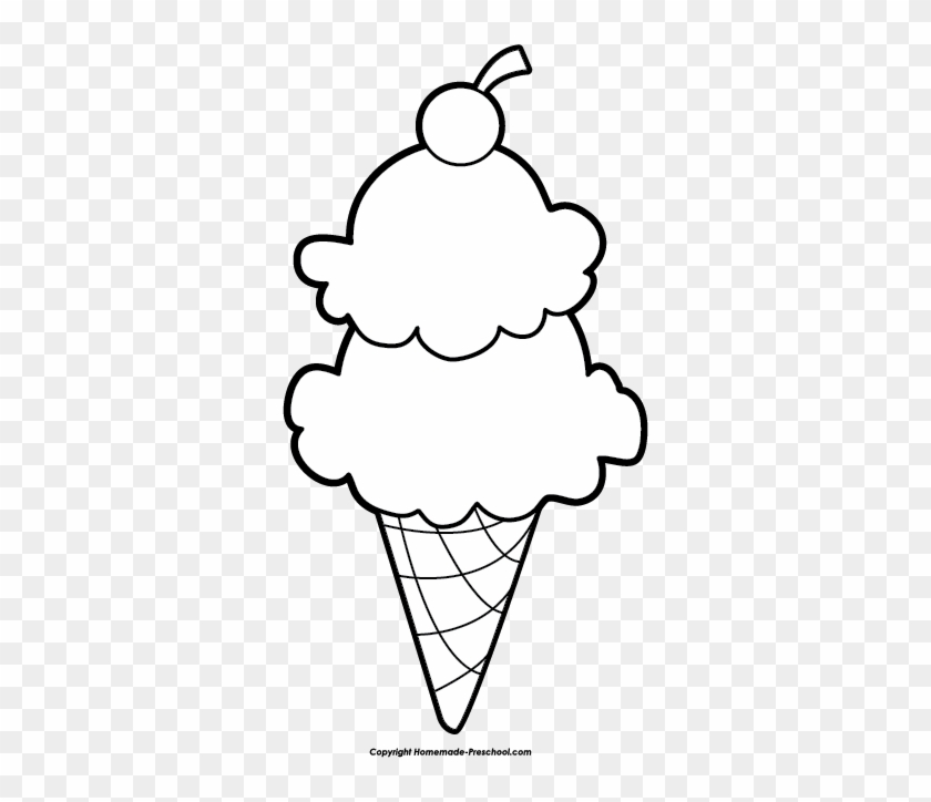 Click To Save Image - Ice Cream Clipart Black Background #1016175