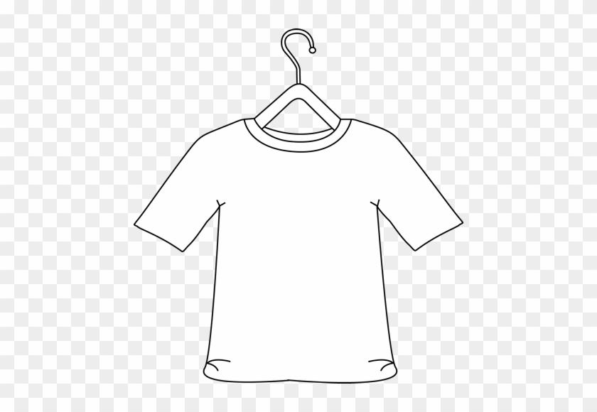Back Gallery For Clothes Hanger Clip Art 0rulum Clipart - Shirt In A Hanger #1016201