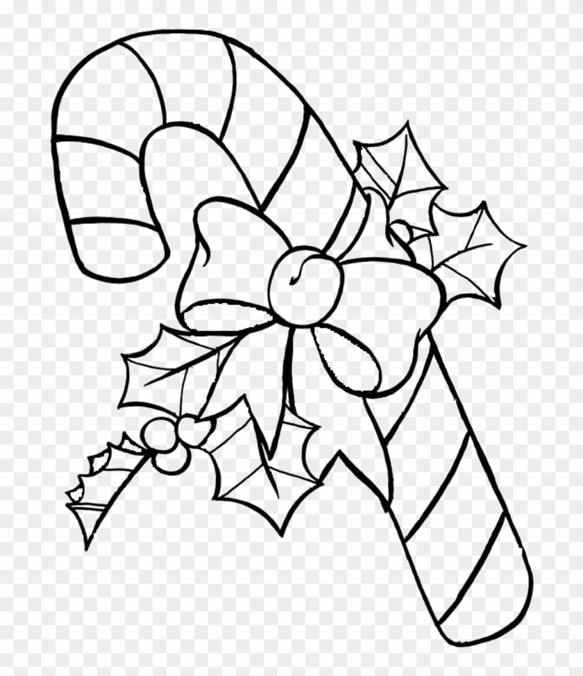 free printable christmas coloring pages candy canes