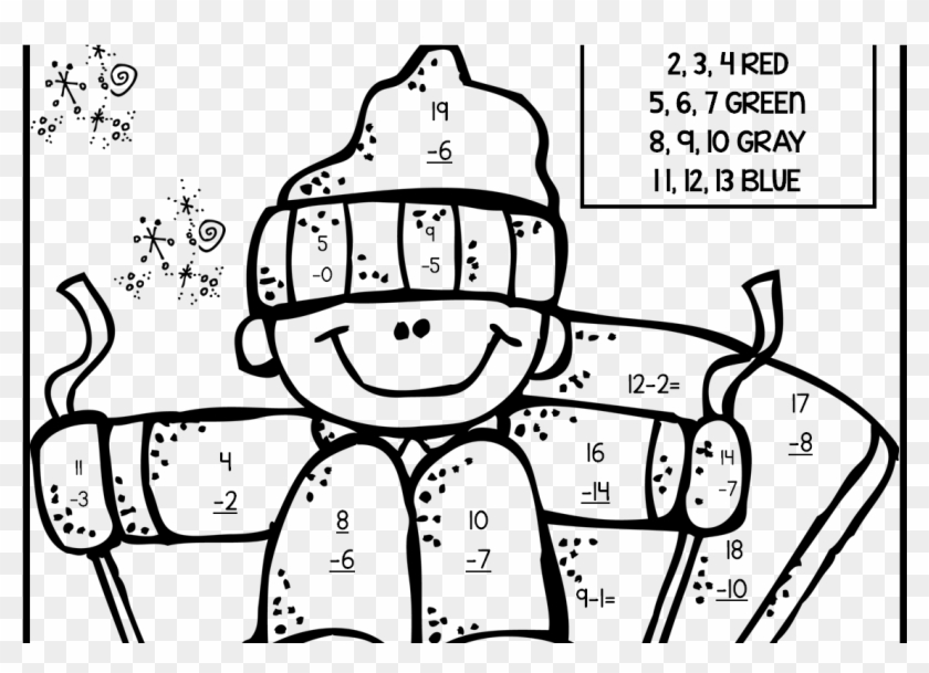 free multiplication coloring pages for christmas