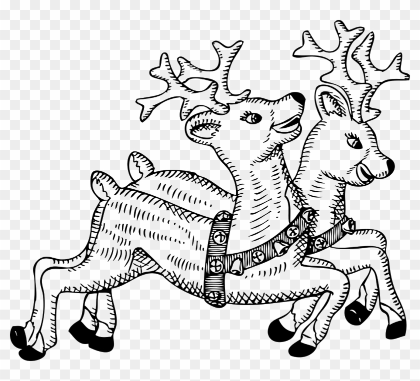 Free Christmas Coloring Pages For Kids - Christmas Images Black And White #1016314