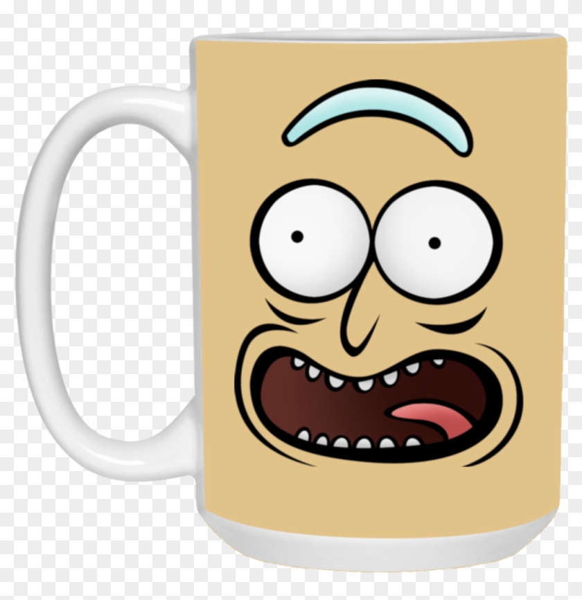 Rickz Pickles Funny Face Emoji Rick Mug Cup Gift - Forever Living 40 Years #1016392
