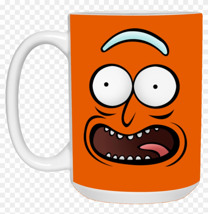 Rickz Pickles Funny Face Emoji Rick Mug Cup Gift - T-shirt #1016410