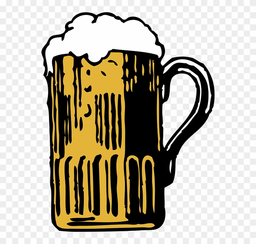Alcohol Clipart Beer Cup - Beer Mug #1016417