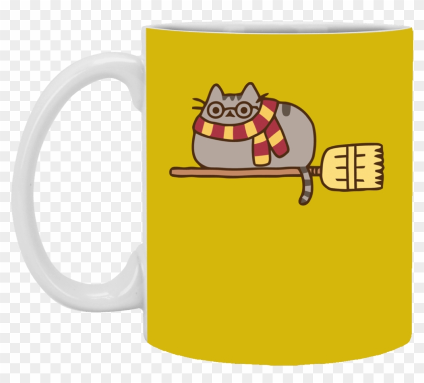 Pusheen Harry Potter Mug Cup Gift - Pusheen Harry Potter Gif #1016432