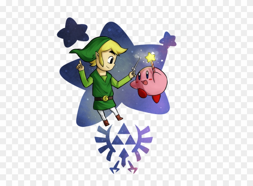 Wind Waker Link And Kirby By Icy-snowflakes - Link #1016542