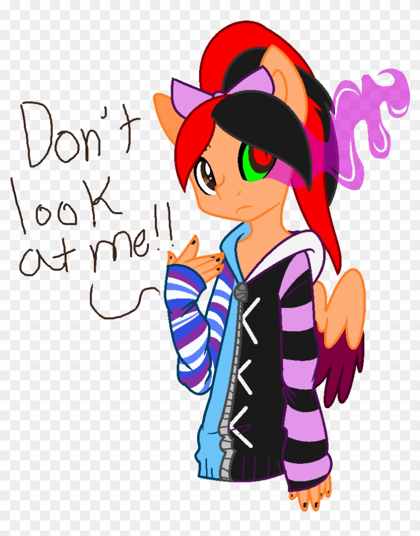 Mlp/base/don't Look At Me By The Meme God - Cartoon #1016574