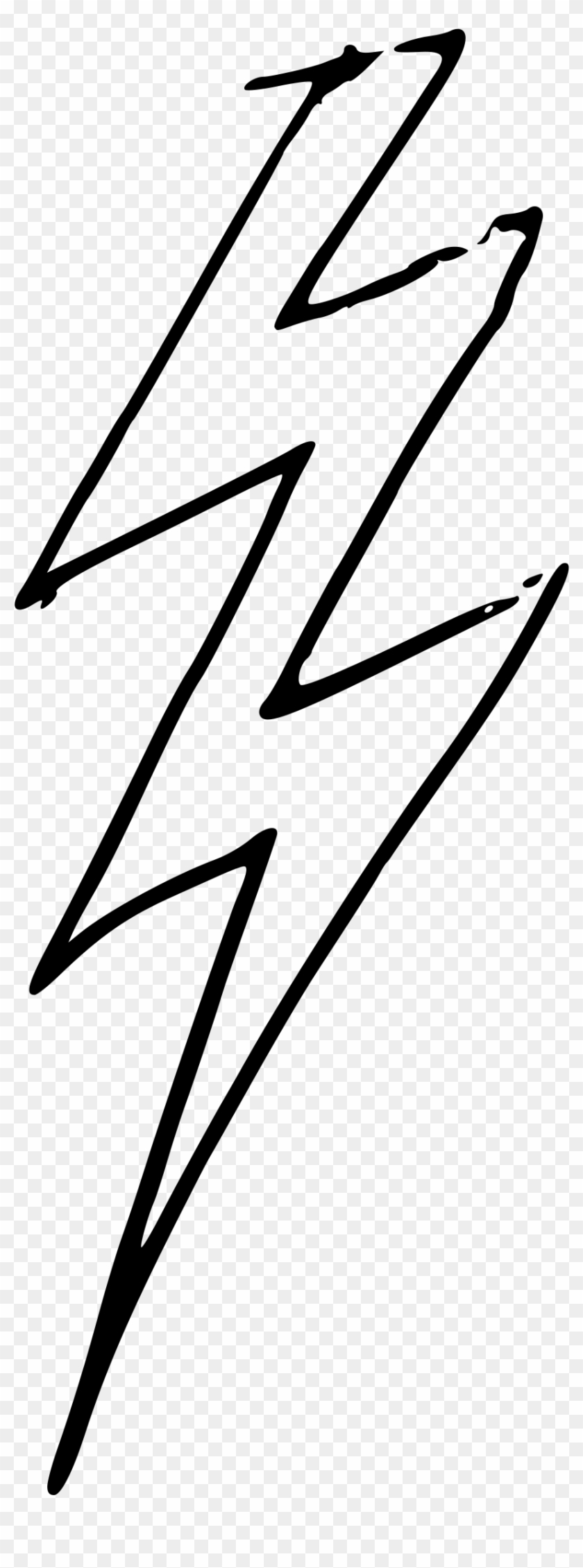 Perfect Lightning Bolt Clip Art Images Medium Size - Harry Potter Lightning Bolt #1016593