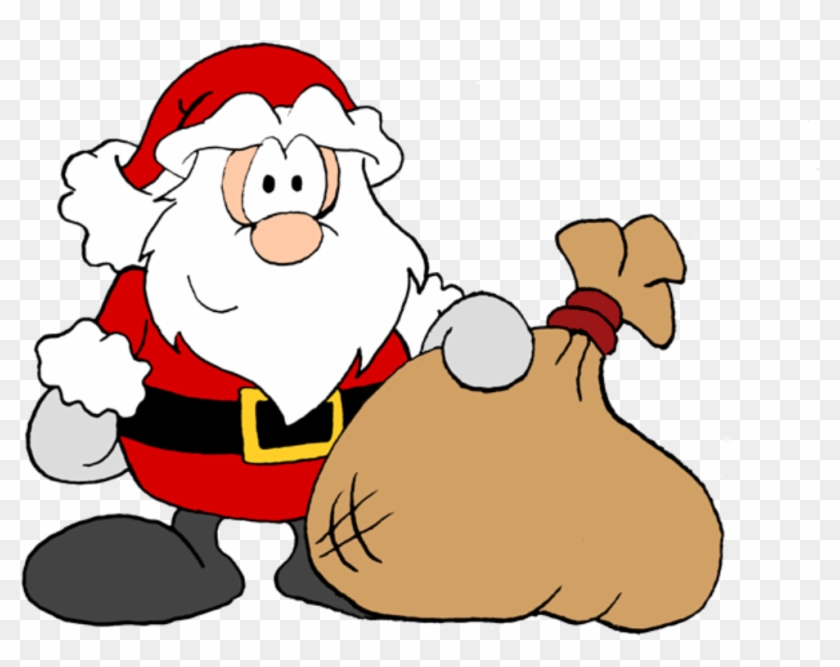 Santa Claus Christmas Clip Art - Merry Christmas! Ornament (round) #1016600