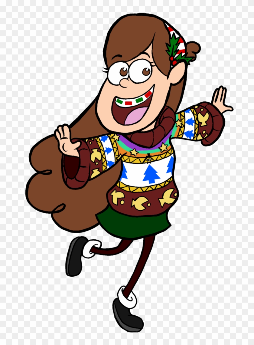 Mabel's Christmas Sweater By - Cartoon #1016601
