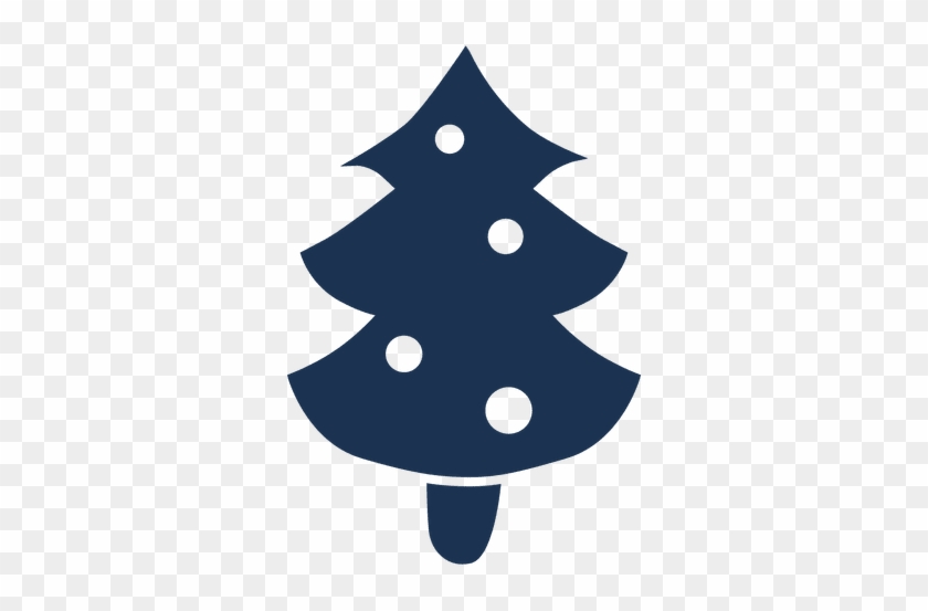 Christmas Tree Silhouette Icon 61 Transparent Png - Christmas Tree #1016605