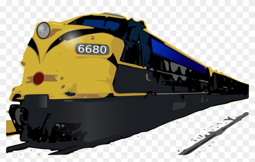 Passenger Train 999px 151 - Kereta Api Vektor #1016707