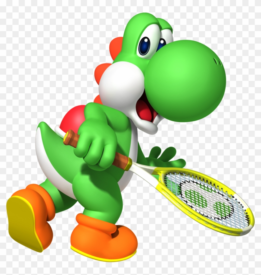 Mario Tennis Aces Png Image Transparent - Mario Sports Mix Yoshi #1016741