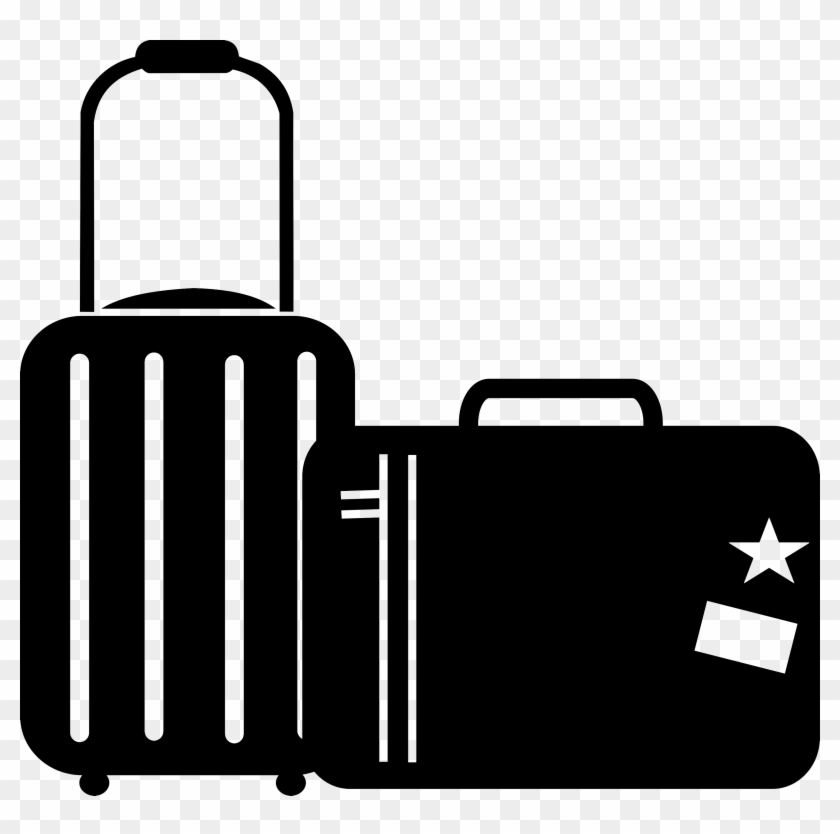 Travel Clipart Black And White - Black And White Travel Clip Art #1016753