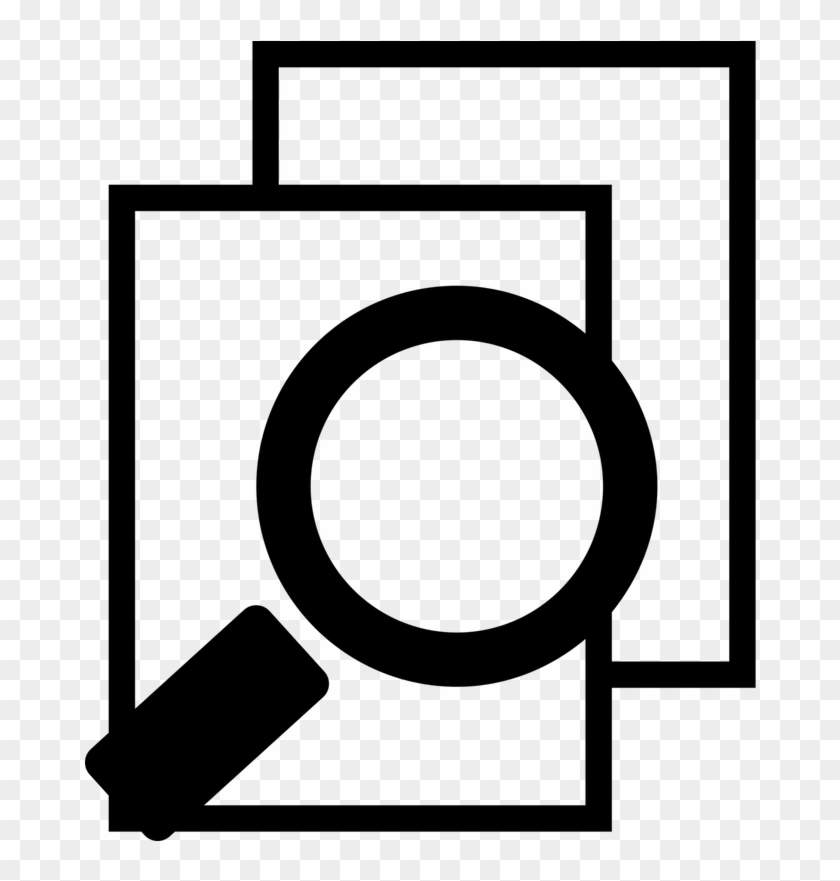 This Section Includes Surveys, Questionnaires, And - Magnifying Glass On Document Icon Png #1016756
