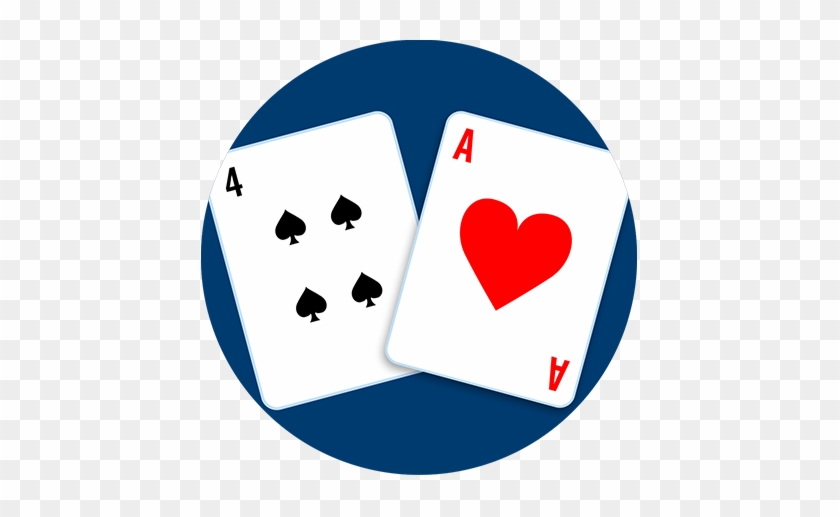 A Four Of Spades And An Ace Of Hearts - Ace Of Hearts #1016788