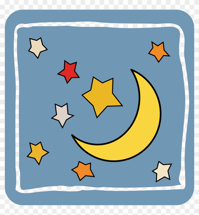 Icon Moon And Stars - Icon #1016850