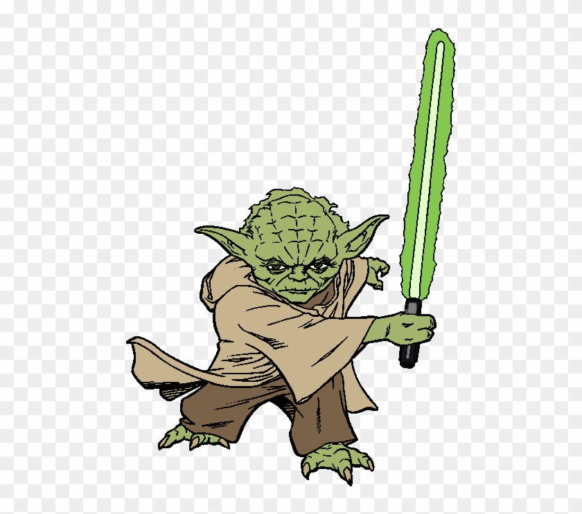 Star Wars Clip Art Image - Star Wars Yoda Clip Art #1016867