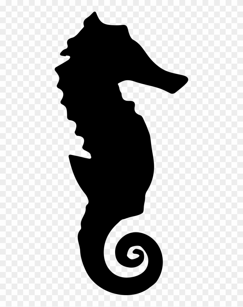 Seahorse Silhouette Comments - Seahorse Silhouette #1016892