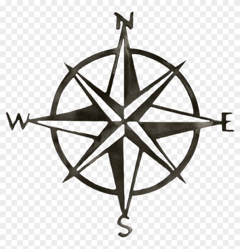 Adventureitis - Compass Rose Clip Art #1017231