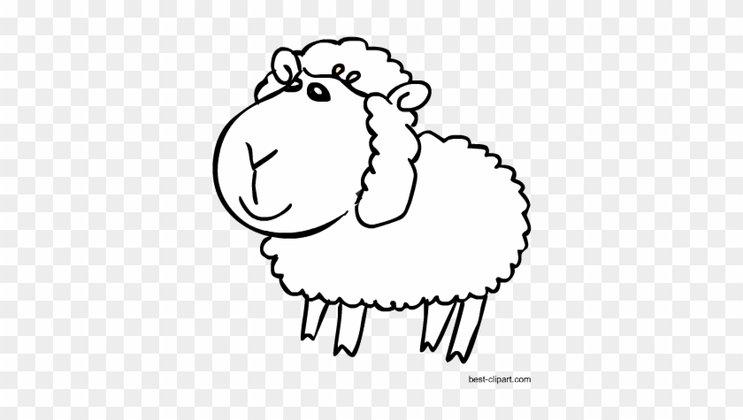 Black And White Sheep, Free Farm Animal Clipart - Mr Suicide Sheep T Shirt #1017340