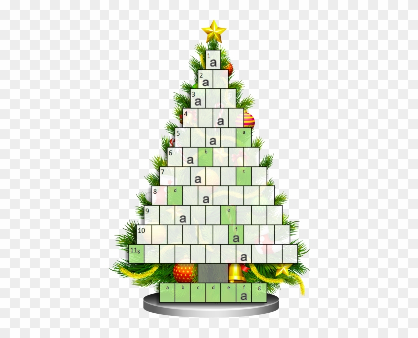 Blaine And Felicia's Christmas Tree Puzzle - Christmas Tree #1017364