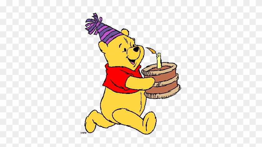 Birthday Clipart Pooh Winnie - Winnie The Pooh Birthday Clipart #1017407