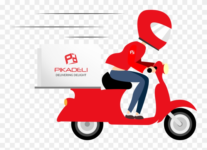 A Local Food Pickup And Delivery Service For Restaurants - Fast Delivery Vector #1017520