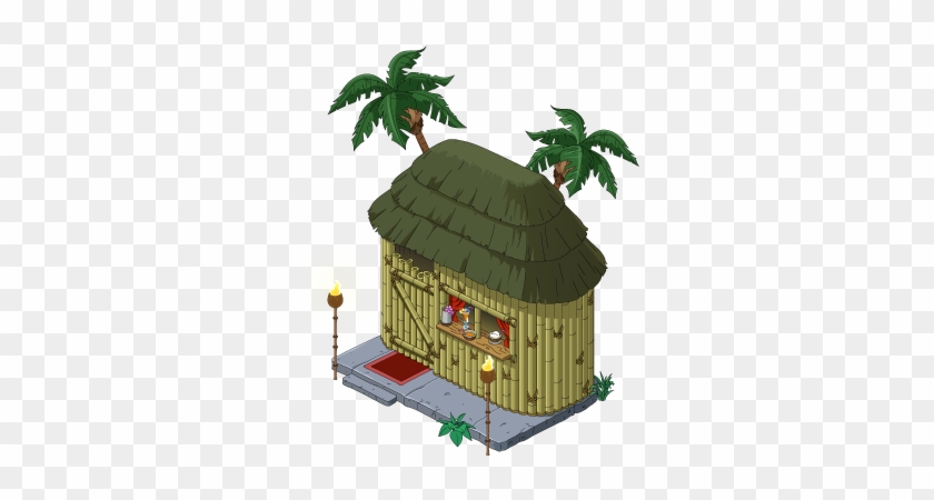 Bamboo House Png Cartoon #1017576