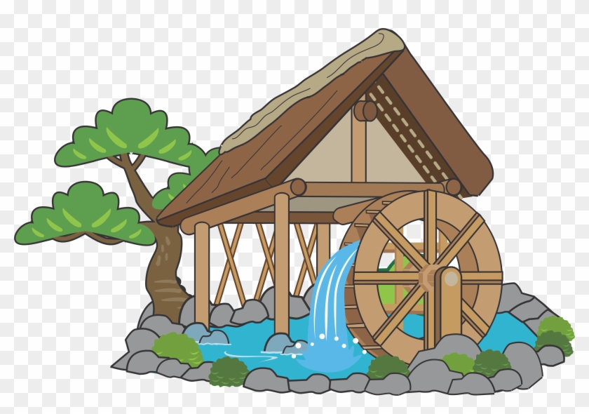 Medium Image - Water Wheel Png #1017598