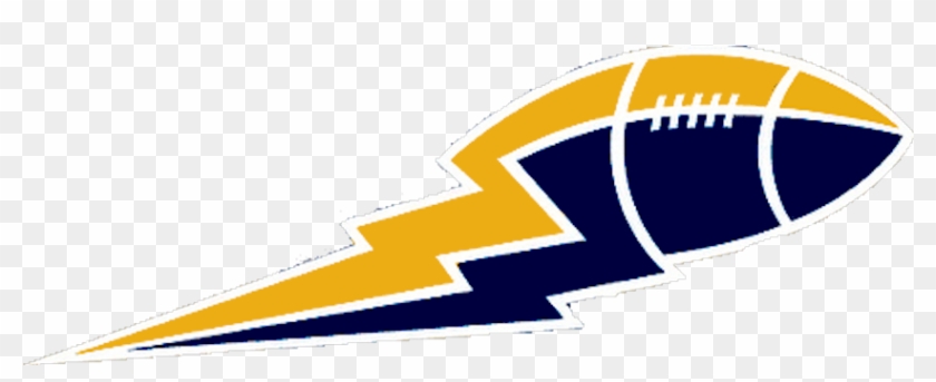 Yellow And Blue Football Lightning - Winnipeg Blue Bombers Logo #1017623