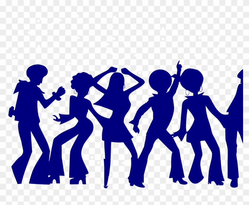 Dance Party Disco Clip Art - Dancing Through The Decades #1017642