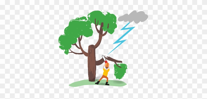 Toronto Storm Damage - Cartoon Images Transparent Storm Tree #1017687