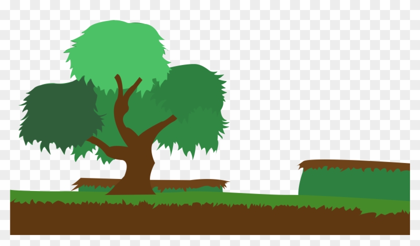 Woody Plant Tree Cartoon - Transparent Background Tree Cartoon #1017691