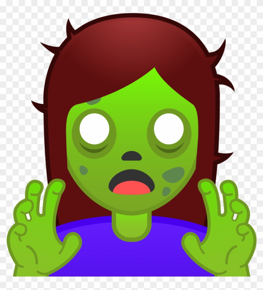 Woman Zombie Icon - 60 New Emoji Android O #1017718