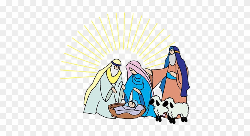 Christmas Clip Art Nativity - Clip Art Nativity #1017726