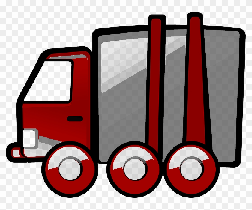 Baby, Red, Drawing, Car, Kids, Cartoon, Truck, Free - Toy Car Clip Art #1017747