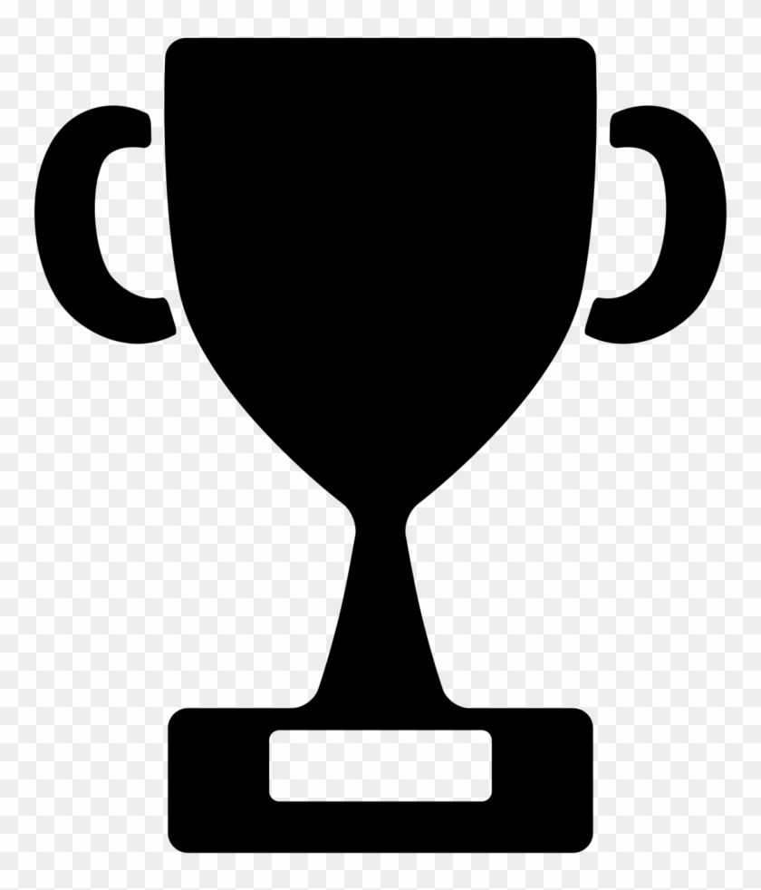 Trophy Icon Black Trophy Clipart Png Black And White - Trophy Icon #1017758