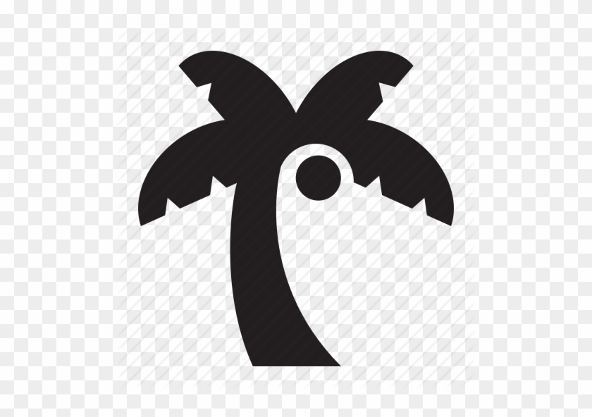 Palm-tree - Palm Tree Icon Png #1017829