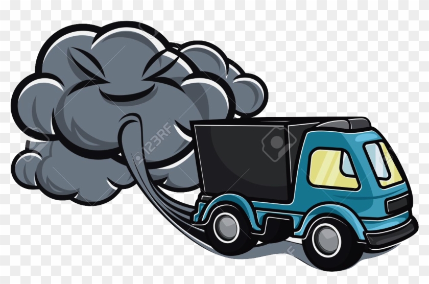 Air Pollution In Hk - Air Pollution Car Cartoon - Free Transparent PNG  Clipart Images Download