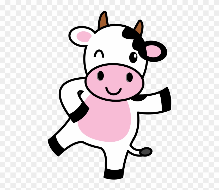 Holstein Friesian Cattle Cartoon Drawing Illustration - Dairy Cow Cartoon #1017952