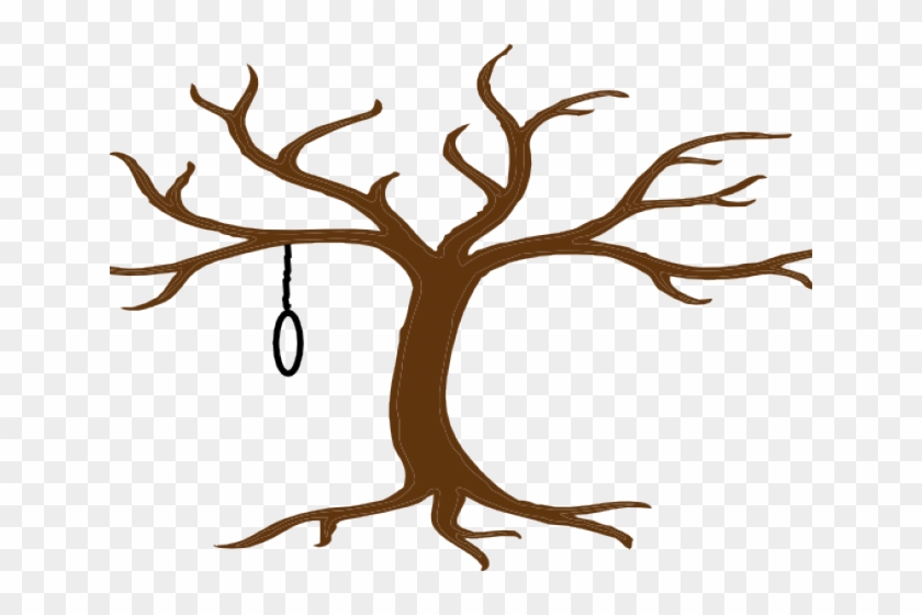 Dead Tree Clipart Hanging Tree - Bare Tree Clip Art #1017974
